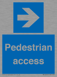 Pedestrian access
